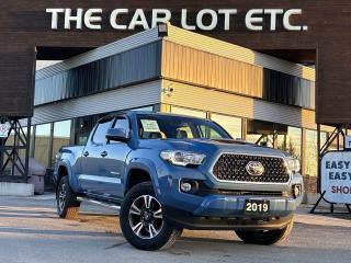 Used 2019 Toyota Tacoma TRD Sport HEATED LEATHER SEATS, SUNROOF, BACK UP CAM, NAV, WIRELESS CHARGING, PUSH BUTTON START!! for sale in Sudbury, ON