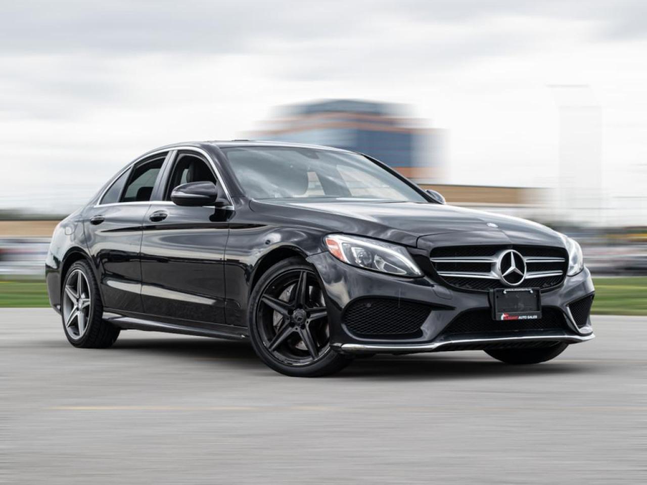 Used 2016 Mercedes-Benz C-Class C300 |AMG|NAV|PANOROOF|B.SPOT|LOADED|U SAFETY U SAVE for sale in North York, ON