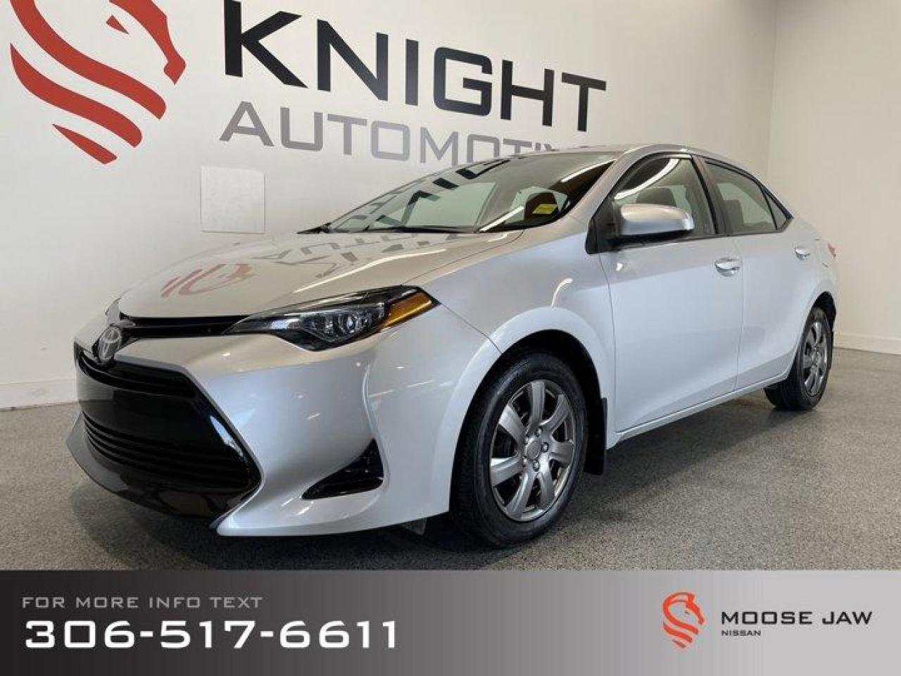 Used 2018 Toyota Corolla LE | Low Kms | Backup Camera | Heated front seats for sale in Moose Jaw, SK