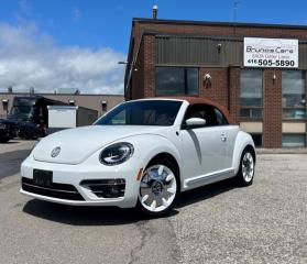 Used 2019 Volkswagen Beetle Cabriolet Wolfsburg Edition Auto for sale in Concord, ON