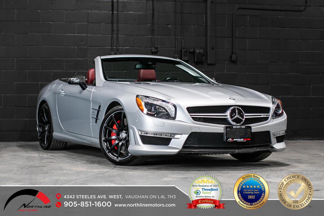 Used 2016 Mercedes-Benz SL 63 AMG Roadster /CAM/NAV/HARMON K/ CARBON FIBER for sale in Vaughan, ON