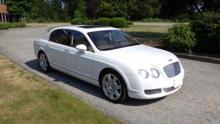 2006 Bentley Continental Flying Spur, LHD, automatic, gasoline, 6.0L, W12 Twin Turbo Engine, soft close doors, cruise control, 4 zone climate control, paddle shifters,AM/FM radio, TV, air suspension, front and rear heated and cooled seats, power locks, power windows, 3 seat setting power seats, CD changer, panasonic strada navigation unit, ETC, bluetooth, massage seats, OEM tools, alpine sound system. $28,750.00 plus $375 processing fee, $29,125.00 total payment obligation before taxes.  Listing report, warranty, contract commitment cancellation fee, financing available on approved credit (some limitations and exceptions may apply). All above specifications and information is considered to be accurate but is not guaranteed and no opinion or advice is given as to whether this item should be purchased. We do not allow test drives due to theft, fraud and acts of vandalism. Instead we provide the following benefits: Complimentary Warranty (with options to extend), Limited Money Back Satisfaction Guarantee on Fully Completed Contracts, Contract Commitment Cancellation, and an Open-Ended Sell-Back Option. Ask seller for details or call 604-522-REPO(7376) to confirm listing availability.