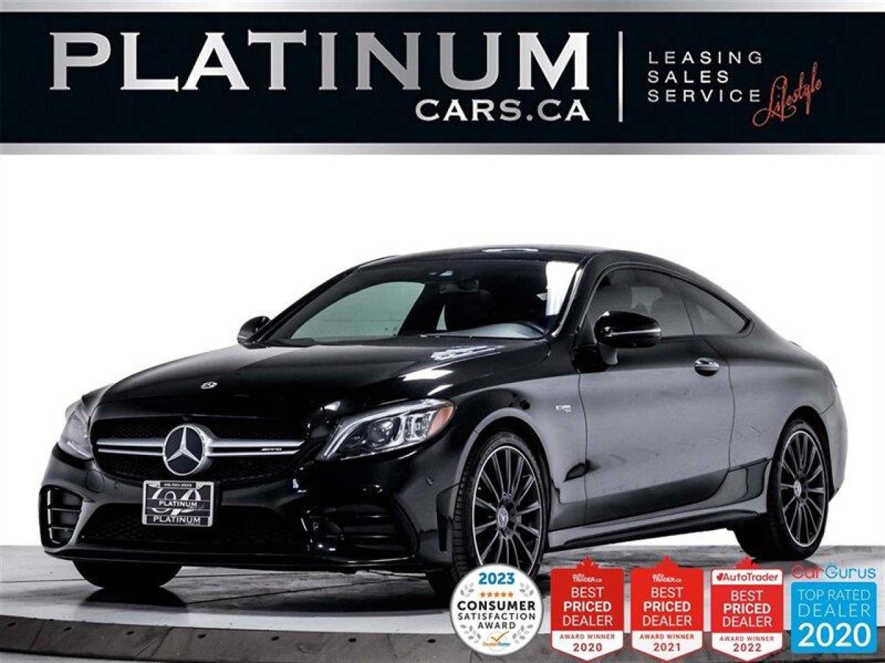 Used 2019 Mercedes-Benz C-Class AMG C43 4MATIC Coupe, 385HP, NAV, PANO, BURMESTER for sale in Toronto, ON