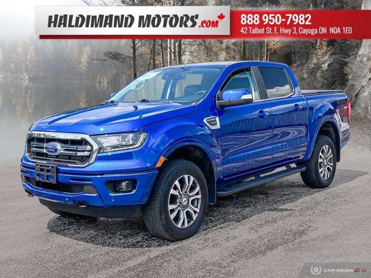 Used 2020 Ford Ranger LARIAT ECOBOOST for sale in Cayuga, ON