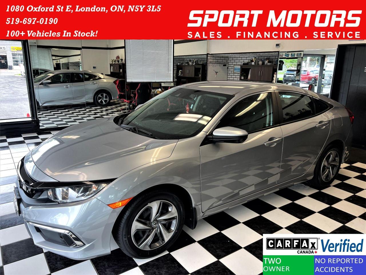 2020 Honda Civic LX+LANEKEEP+ADAPTIVE CRUISE+New Tires+CLEAN CARFAX Photo65
