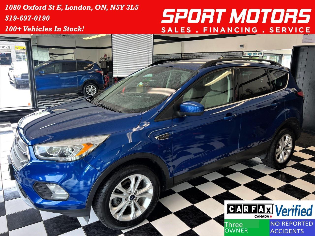 2017 Ford Escape SE+APPLEPLAY+CAMERA+Bluetooth+SENSORS+CLEAN CARFAX