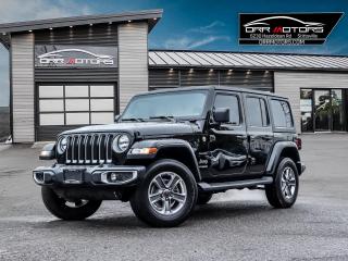 Used 2021 Jeep Wrangler Unlimited Sahara 4X4 | 4 CYLINDER | CARPLAY/ANDROID AUTO | BLUETOOTH for sale in Stittsville, ON