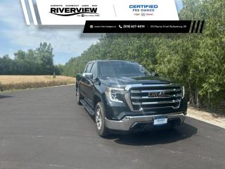 <p>Just arrived on our pre-owned lot is this 2022 GMC Sierra SLE Kodiak Edition in Ebony Twilight Metallic! No accidents and only one owner!</p>

<p>The Preferred Package includes a rear sliding power window, hitch guidance with hitch view, adaptive cruise control, rear wheelhouse liners and more. Also includes, heated mirrors, heated seats, cloth upholstery, a touchscreen display, remote start, trailering package, keyless entry, automatic climate, bluetooth, apple/android car play, automatic start/stop, rear view camera and more!</p>

<p>Call and book your appointment today!</p>

<p></p>
<p><span style=font-size:12px><span style=font-family:Arial,Helvetica,sans-serif><strong>Certified Pre-Owned</strong> vehicles go through a 150+ point inspection and are reconditioned to the highest standards. They include a 3 month/5,000km dealer certified warranty with 24 hour roadside assistance, exchange privileged within first 30 days/2,500km and a 3 month free trial of SiriusXM radio (when vehicle is equipped). Verify with dealer for all vehicle features.</span></span></p>

<p><span style=font-size:12px><span style=font-family:Arial,Helvetica,sans-serif>All our vehicles are <strong>Market Value Priced</strong> which provides you with the most competitive prices on all our pre-owned vehicles, all the time. </span></span></p>

<p><span style=font-size:12px><span style=font-family:Arial,Helvetica,sans-serif><strong><span style=background-color:white><span style=color:black>**All advertised pricing is for financing purchases, all-cash purchases will have a surcharge.</span></span></strong><span style=background-color:white><span style=color:black> Surcharge rates based on the selling price $0-$29,999 = $1,000 and $30,000+ = $2,000. </span></span></span></span></p>

<p><span style=font-size:12px><span style=font-family:Arial,Helvetica,sans-serif><strong>*4.99% Financing</strong> available OAC on select pre-owned vehicles up to 24 months, 6.49% for 36-48 months, 6.99% for 60-84 months.(2019-2025MY Encore, Envision, Enclave, Verano, Regal, LaCrosse, Cruze, Equinox, Spark, Sonic, Malibu, Impala, Trax, Blazer, Traverse, Volt, Bolt, Camaro, Corvette, Silverado, Colorado, Tahoe, Suburban, Terrain, Acadia, Sierra, Canyon, Yukon/XL).</span></span></p>

<p><span style=font-size:12px><span style=font-family:Arial,Helvetica,sans-serif>Visit us today at 854 Murray Street, Wallaceburg ON or contact us at 519-627-6014 or 1-800-828-0985.</span></span></p>

<p> </p>