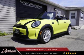 Used 2022 MINI Cooper Convertible Cooper CONVERTIBLE - NAVIGATION - LEATHER for sale in Kingston, ON