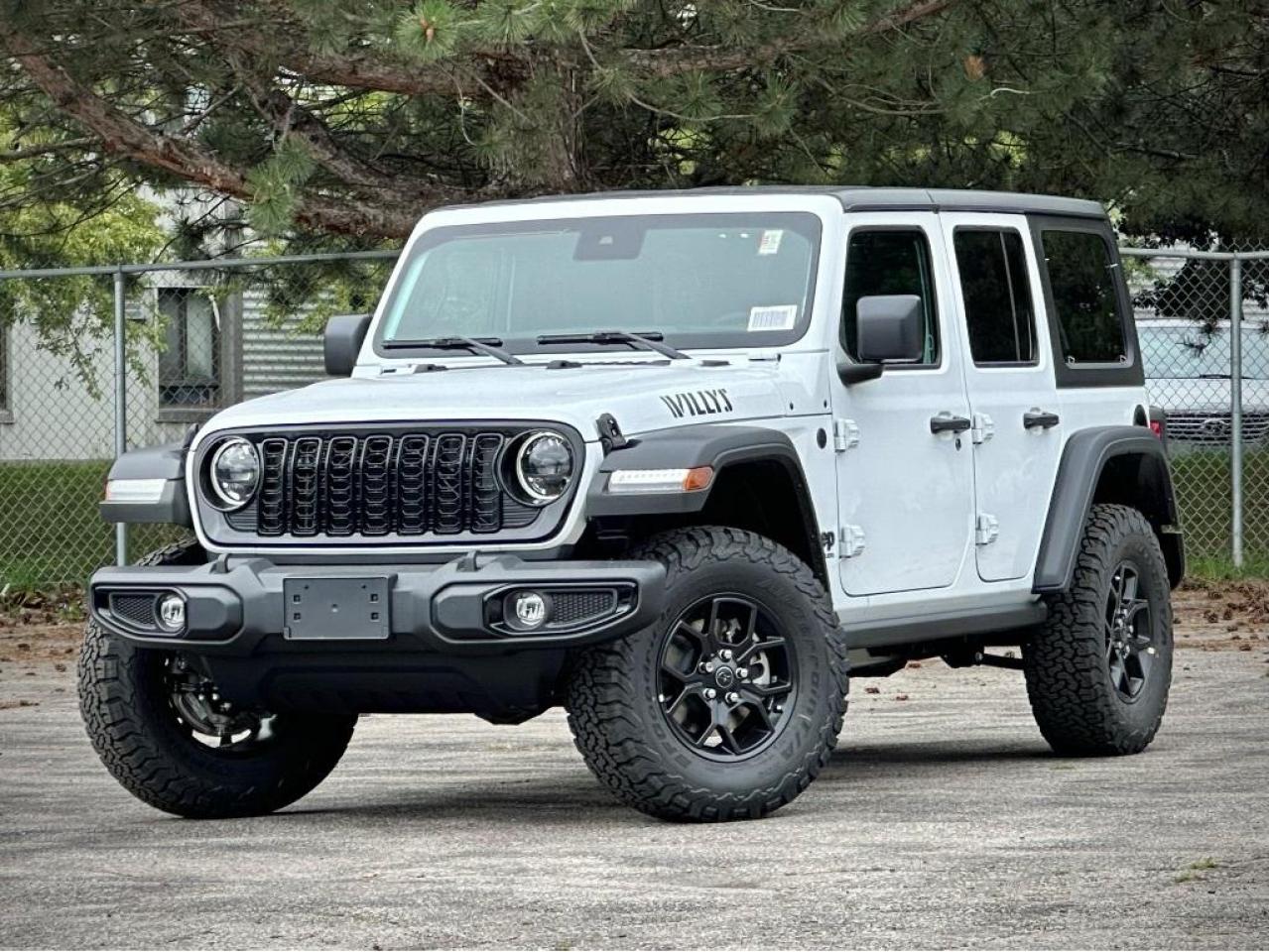 New 2024 Jeep Wrangler Willys 4 Door 4x4 for sale in Waterloo, ON