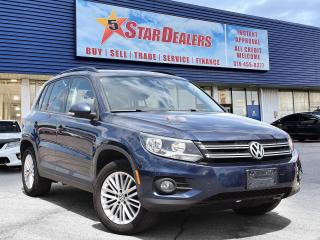 Used 2015 Volkswagen Tiguan AWD DVD H-SEATS LOADED! WE FINANCE ALL CREDIT! for sale in London, ON