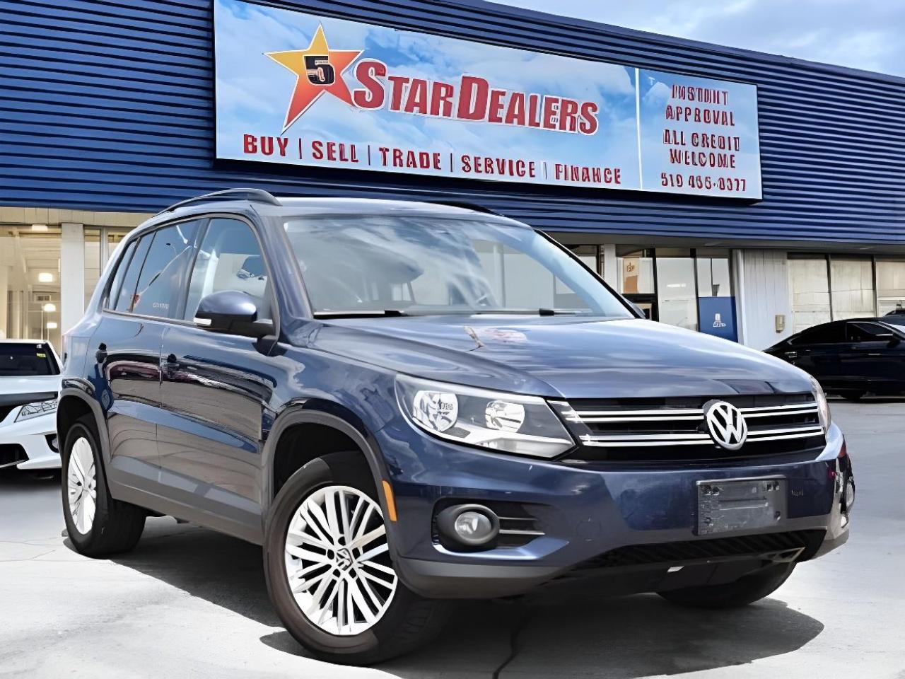 Used 2015 Volkswagen Tiguan 4MOTION CERTIFIED AWD DVD LOADED WE FINANCE ALL CR for sale in London, ON