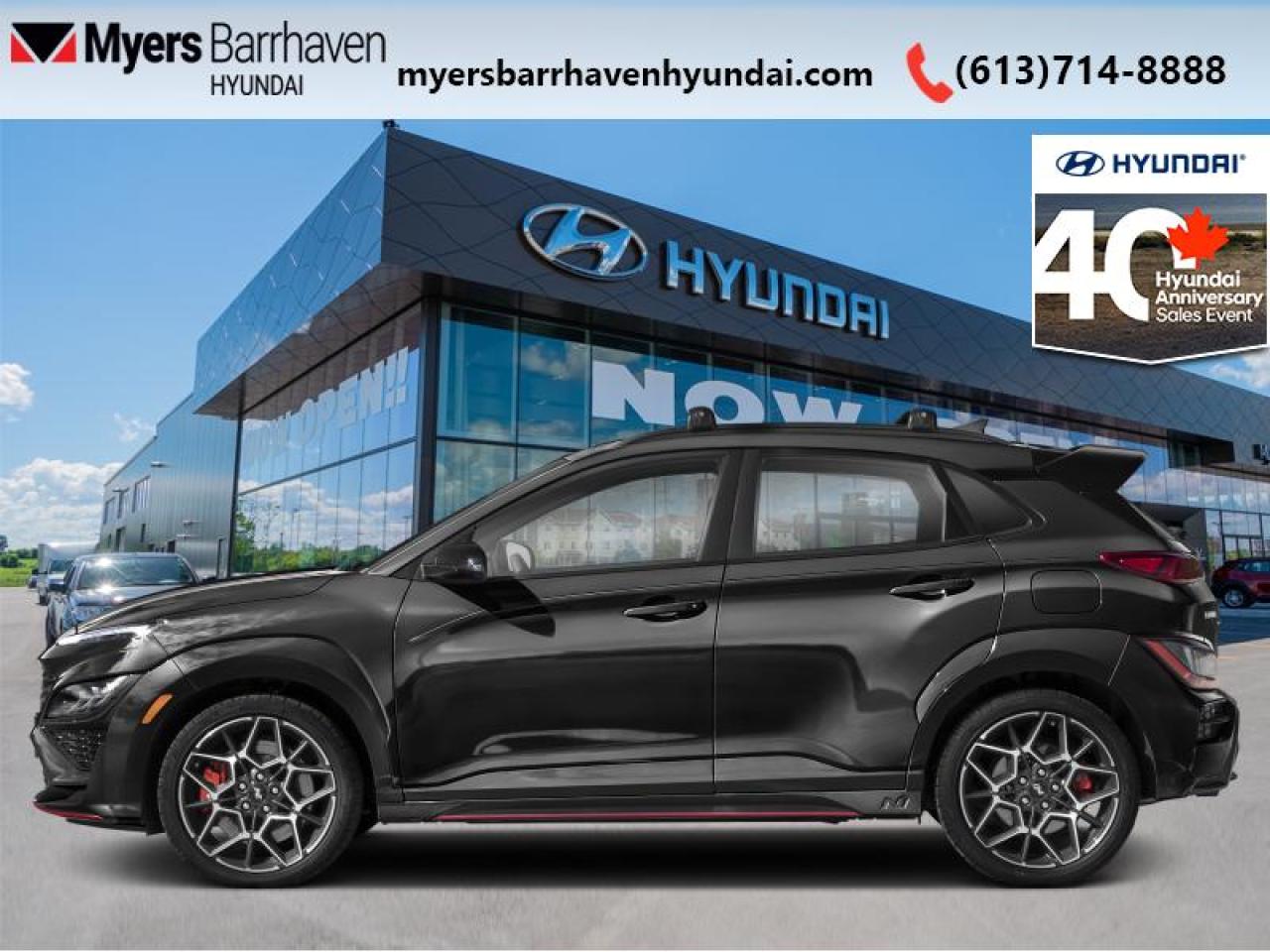 New 2023 Hyundai KONA N DCT  - Sunroof -  Navigation - $280 B/W for sale in Nepean, ON