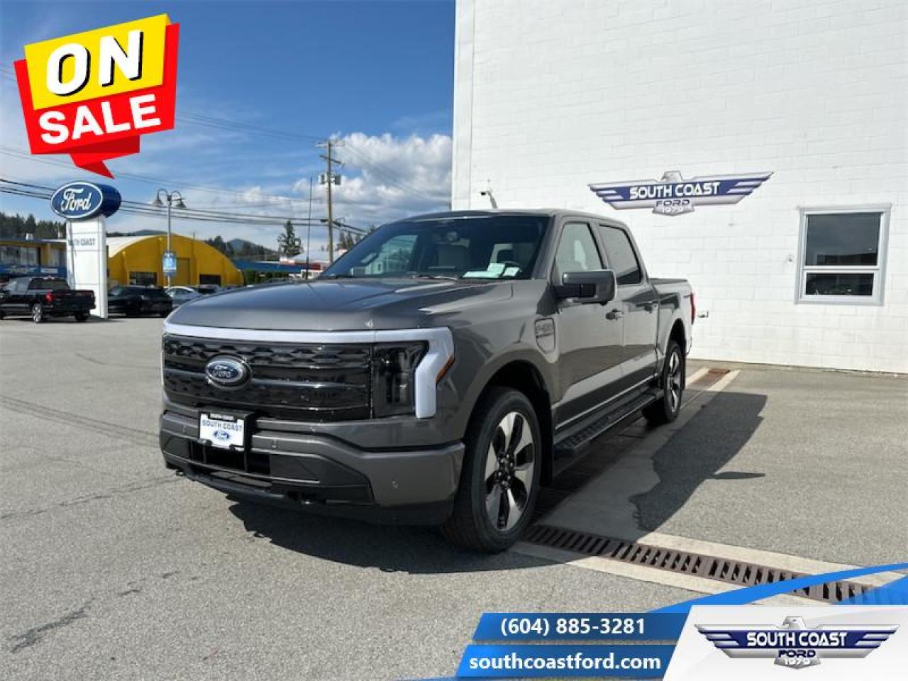 New 2023 Ford F-150 Lightning Platinum for sale in Sechelt, BC