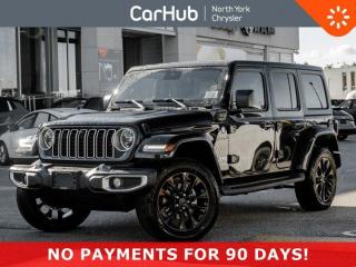 New 2024 Jeep Wrangler 4xe Sahara 4 Door Heated Power Leather Seats Safety & Tech Grps for sale in Thornhill, ON