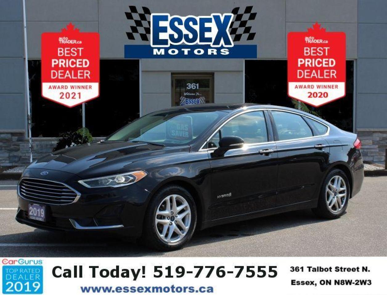 Used 2019 Ford Fusion Hybrid SEL*2.0L Hybrid*Heated Leather*Sun Roof*Bluetooth for sale in Essex, ON