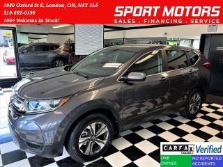 Used 2018 Honda CR-V LX+APPLE CARPLAY+CAMERA+New Tires+CLEANC CARFAX for sale in London, ON