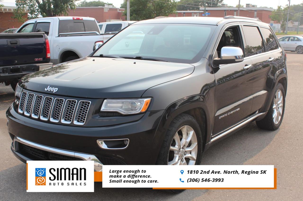 Used 2014 Jeep Grand Cherokee Summit EXCELLENT VALUE for sale in Regina, SK