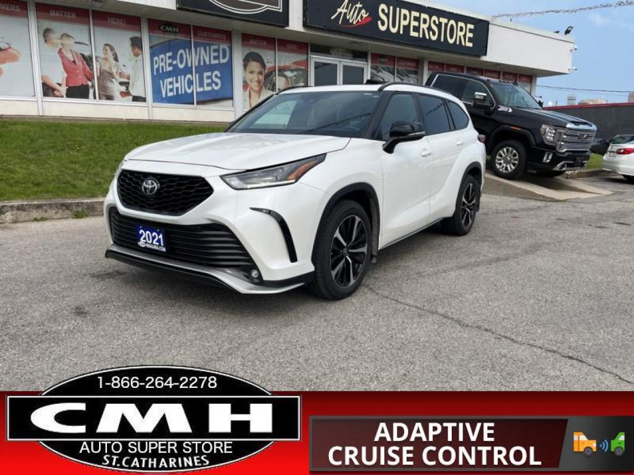 Used 2021 Toyota Highlander XSE  ADAP-CC RED-LEATH ROOF P/GATE for sale in St. Catharines, ON