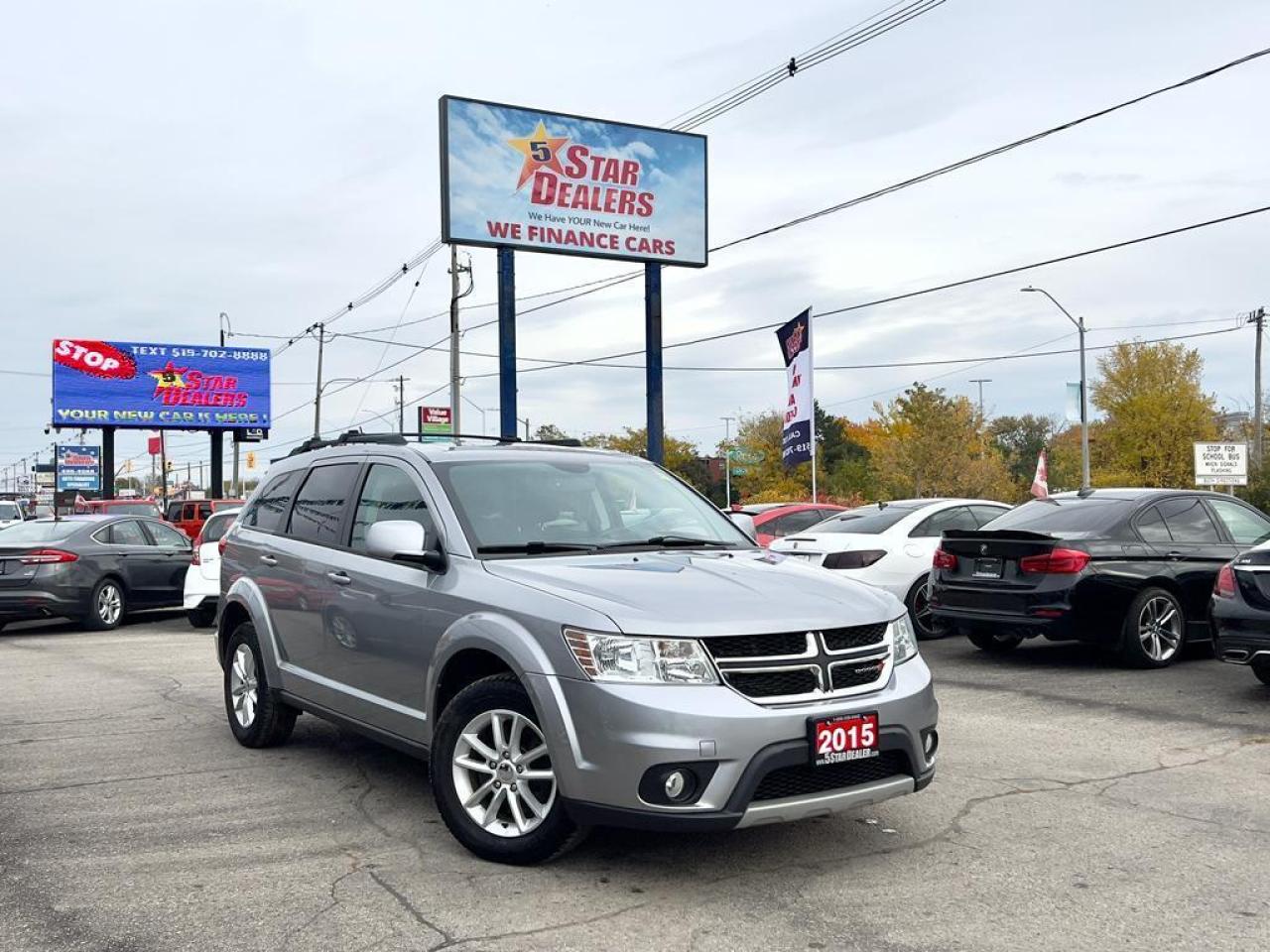 Used 2015 Dodge Journey NAV SUNROOF H-SEATS 7 PASS! WE FINANCE ALL CREDIT! for sale in London, ON