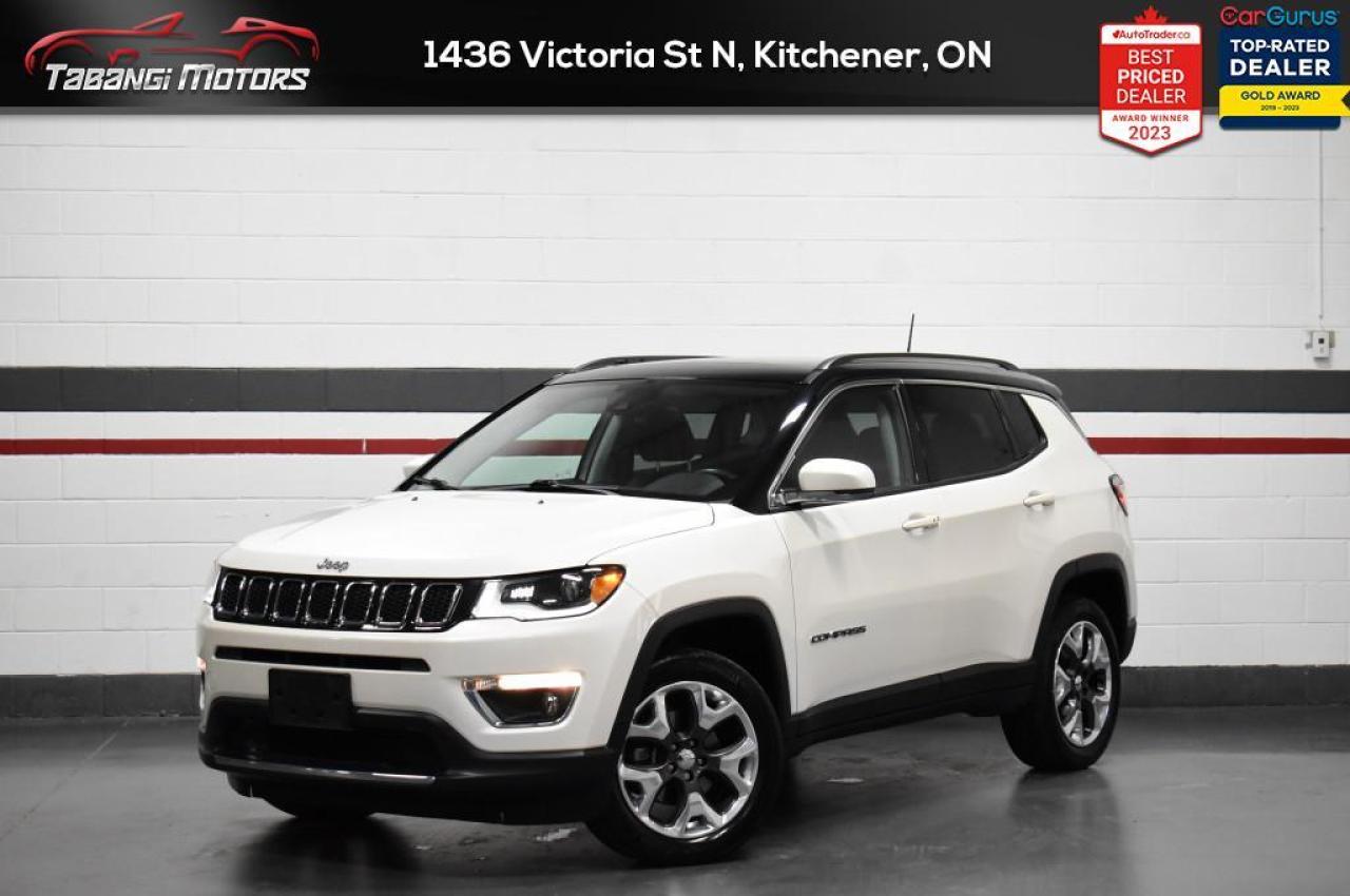 Used 2018 Jeep Compass Limited  No Accident Panoramic Roof Leather Navigation for sale in Mississauga, ON