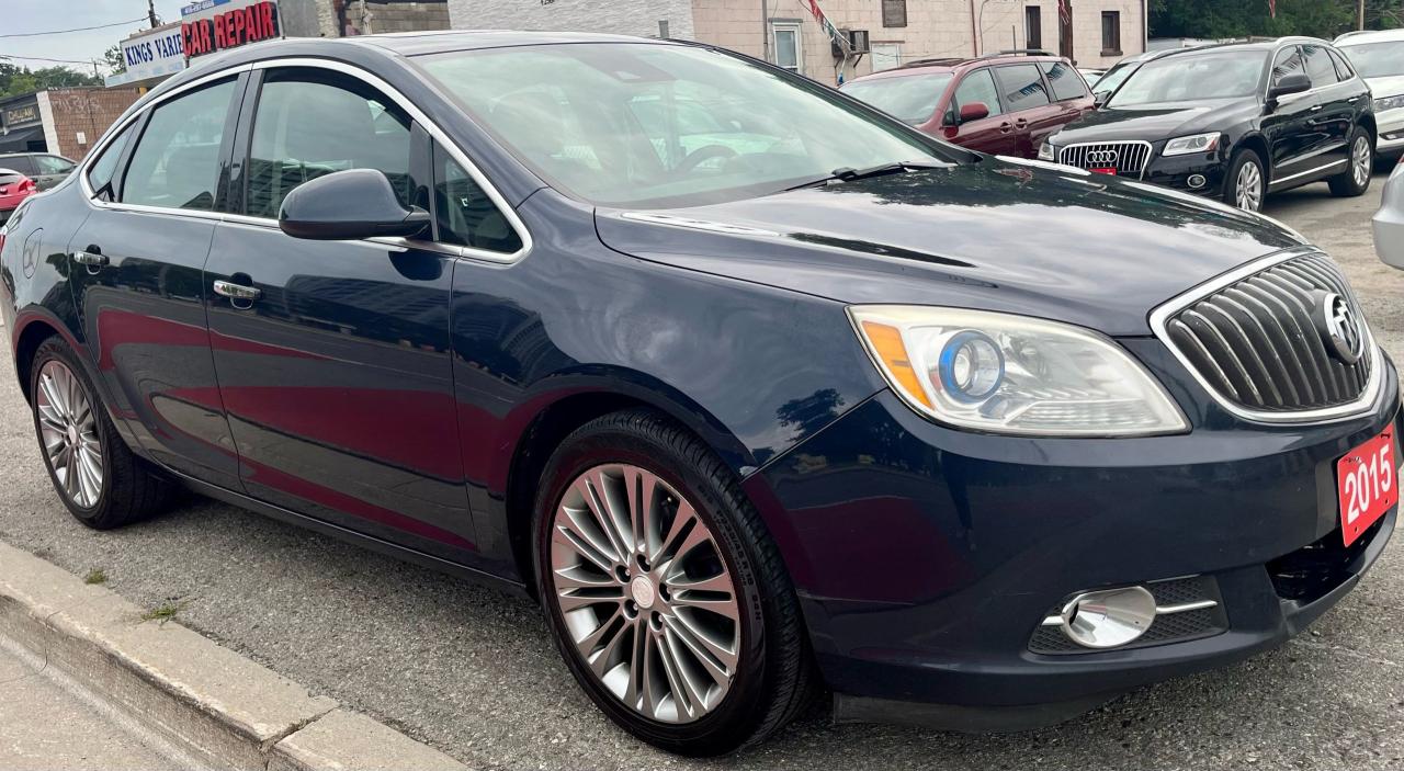 Used 2015 Buick Verano Heated seats,leather,,BKCAM,Bluetooth ,sunroof for sale in Scarborough, ON