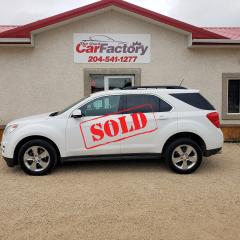 Used 2015 Chevrolet Equinox LT V6 Accident Free Heated Leather 2LT for sale in Oakbank, MB