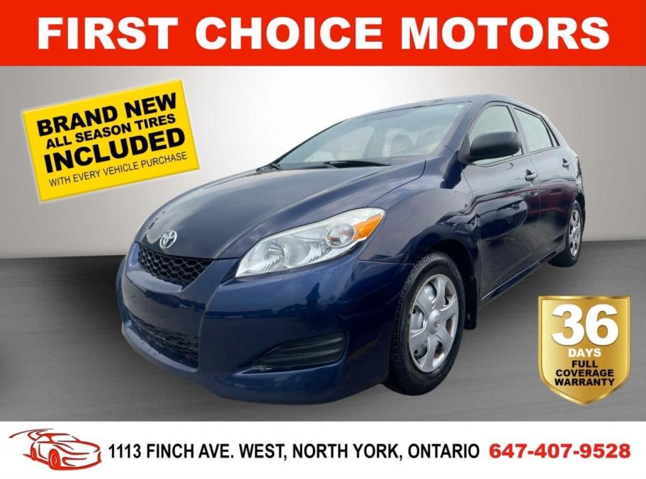 2009 Toyota Matrix ~AUTOMATIC, FULLY CERTIFIED WITH WARRANTY!!!~