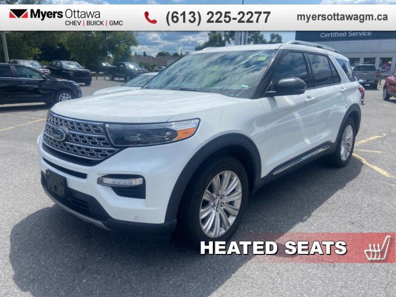 Used 2021 Ford Explorer Limited  LIMITED, LEATHER, SUNROOF, AWD, ECOBOOST ENGINE, ALLOY WHEELS for sale in Ottawa, ON