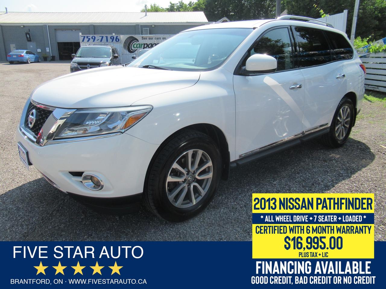 2013 Nissan Pathfinder SL AWD - Certified w/ 6 Month Warranty - Photo #1