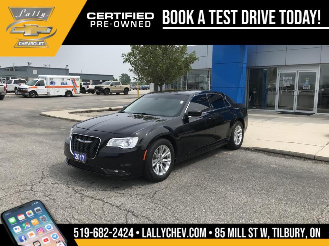 Used 2017 Chrysler 300 Touring SEDAN , TOURING,  4D, RWD, for sale in Tilbury, ON