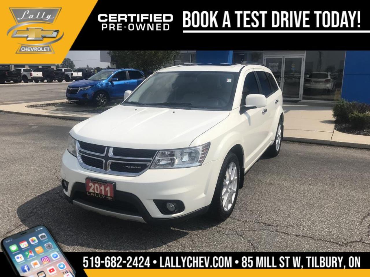 Used 2011 Dodge Journey R/T, 4D, SPORT UTILITY, 3.6L V6, AWD for sale in Tilbury, ON