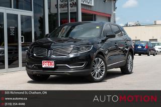 Used 2017 Lincoln MKX Reserve for sale in Chatham, ON
