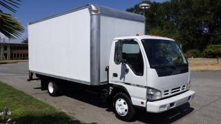 2006 Isuzu NPR 16 Foot Cube Van, 5.2L L4 TURBO DIESEL engine, 4 cylinder, 2 door, automatic, 4X2, cruise control, air conditioning, AM/FM radio, power door locks, power windows, white exterior, black interior, cloth.  Box size: 16 Feet long by 7 Feet 5 Inches wide by 7 Feet tall.  Certificate and Decal valid until July 2024 $31,840.00 plus $375 processing fee, $32,215.00 total payment obligation before taxes.  Listing report, warranty, contract commitment cancellation fee, financing available on approved credit (some limitations and exceptions may apply). All above specifications and information is considered to be accurate but is not guaranteed and no opinion or advice is given as to whether this item should be purchased. We do not allow test drives due to theft, fraud and acts of vandalism. Instead we provide the following benefits: Complimentary Warranty (with options to extend), Limited Money Back Satisfaction Guarantee on Fully Completed Contracts, Contract Commitment Cancellation, and an Open-Ended Sell-Back Option. Ask seller for details or call 604-522-REPO(7376) to confirm listing availability.