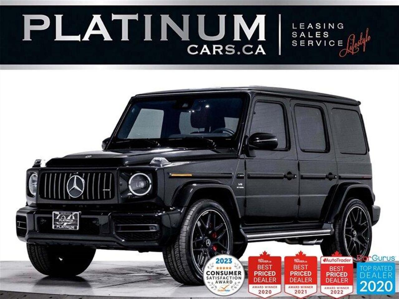 Used 2020 Mercedes-Benz G-Class AMG G63, 577HP, V8, NIGHT PKG, NAV, BURMESTER for sale in Toronto, ON