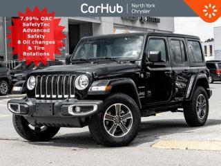 Used 2023 Jeep Wrangler Sahara 4 Heated Frnt Seats LED Blind Spot Adaptive Cruise Brake Assist for sale in Thornhill, ON
