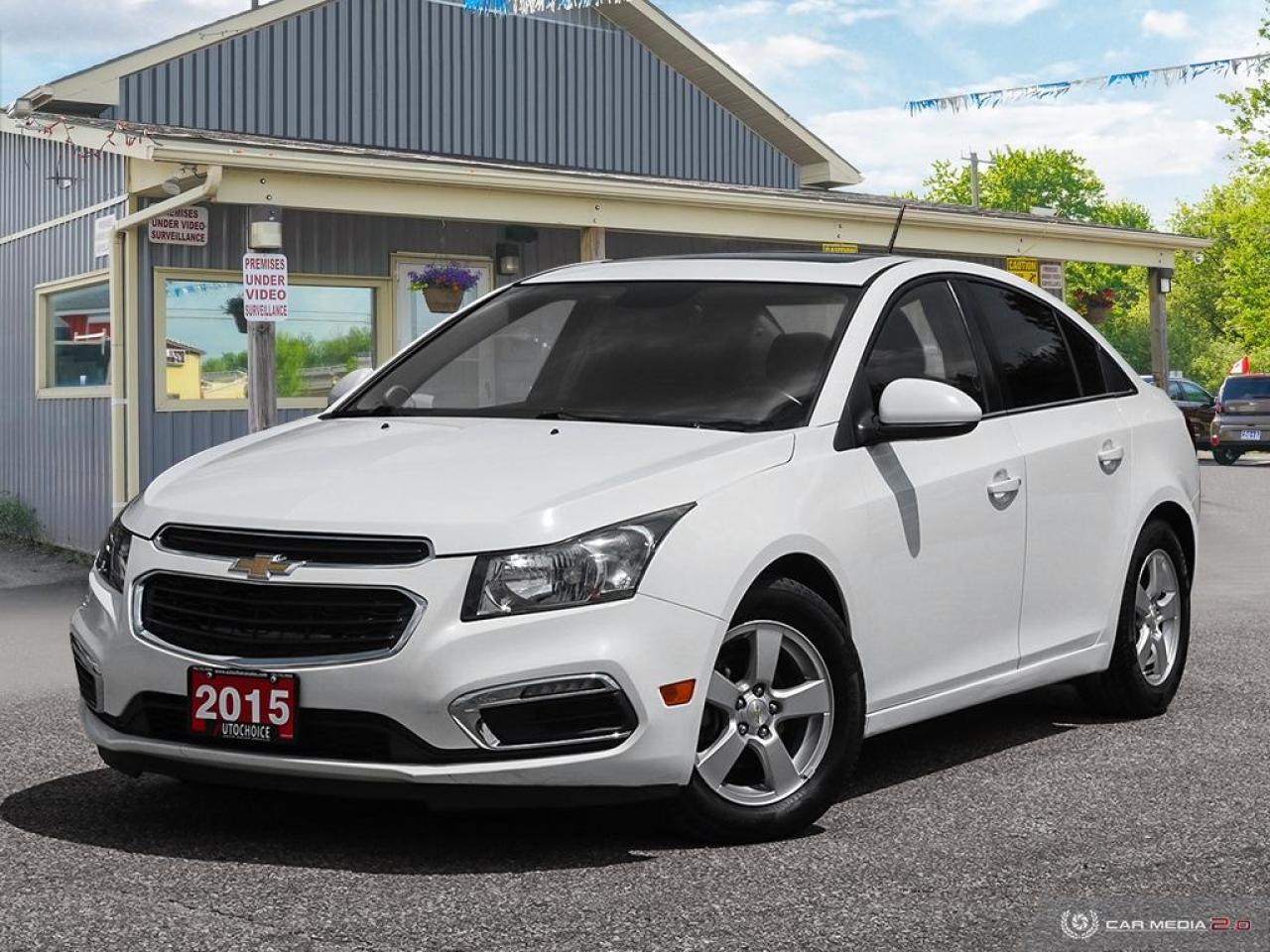 Used 2015 Chevrolet Cruze 4dr Sdn 2LT,REMOTE START,R/V CAM,PWR S/ROOF,H/SEAT for sale in Orillia, ON