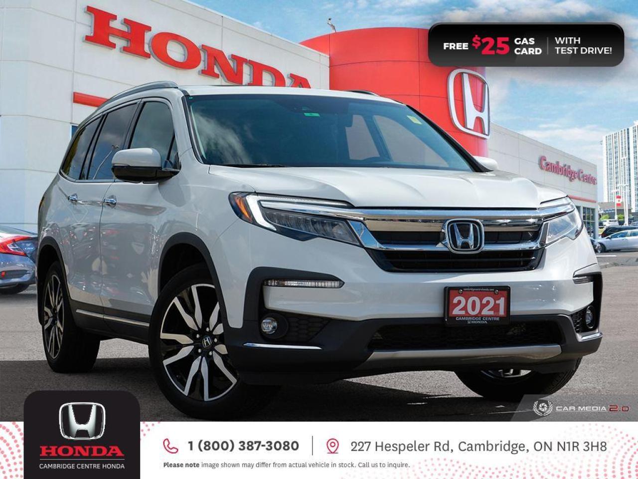 Used 2021 Honda Pilot Touring 8P APPLE CARPLAY™ /ANDROID AUTO™ | REARVIEW CAMERA | GPS NAVIGATION for sale in Cambridge, ON