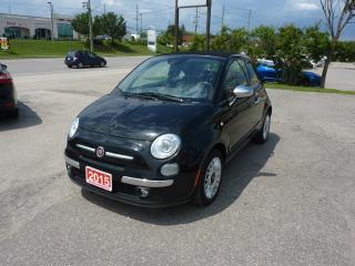 Used 2015 Fiat 500c 2dr Conv Lounge for sale in Kitchener, ON