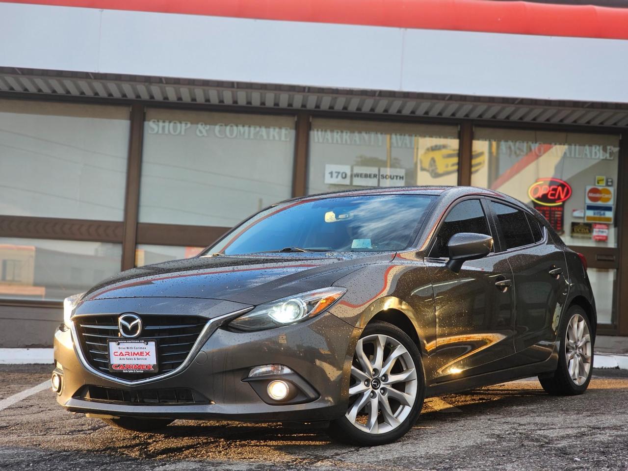 Used 2014 Mazda MAZDA3 GT-SKY BOSE | Leather | Sunroof | Heated Seats | NAVI for sale in Waterloo, ON