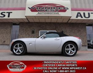 Used 2007 Pontiac Solstice 300HP SUPERCHARGED, OVER $10K IN EXTRAS, STUNNING! for sale in Headingley, MB