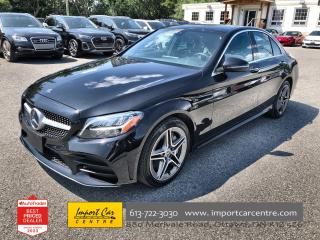 Used 2019 Mercedes-Benz C-Class AMG APPEARANCE, AMG ALLOYS, LEATHER, ROOF, BACKUP for sale in Ottawa, ON