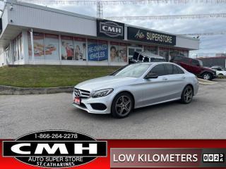 Used 2016 Mercedes-Benz C-Class C 300 4MATIC  NAV ROOF 18-AL for sale in St. Catharines, ON