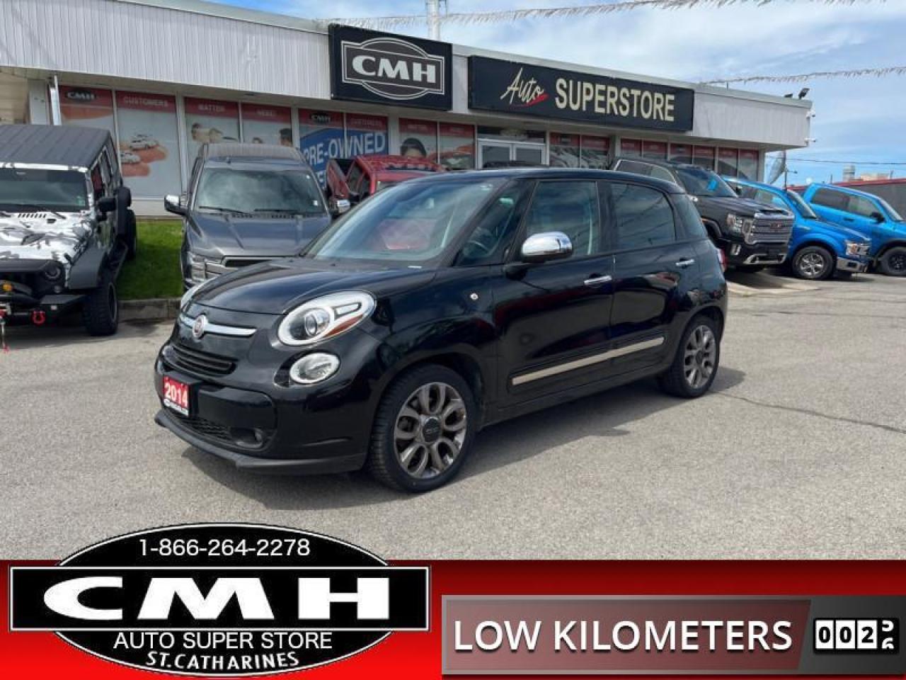Used 2015 Fiat 500 L Lounge  LOW-KMS NAV CAM ROOF HTD-SEATS for sale in St. Catharines, ON