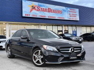 Used 2017 Mercedes-Benz C-Class NAV LEATHER SUNROOF LOADED! WE FINANCE ALL CREDIT for sale in London, ON
