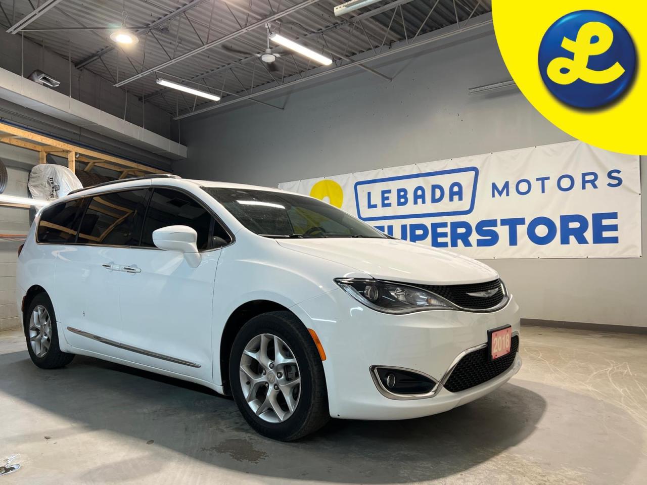 Used 2018 Chrysler Pacifica Touring-L TOURING-L PLUS *Heated Front / Rear Leather Seats *  Tripane panoramic sunroof * Over Head DVD Player * Weather Tech Floor Mats * Remote St for sale in Cambridge, ON