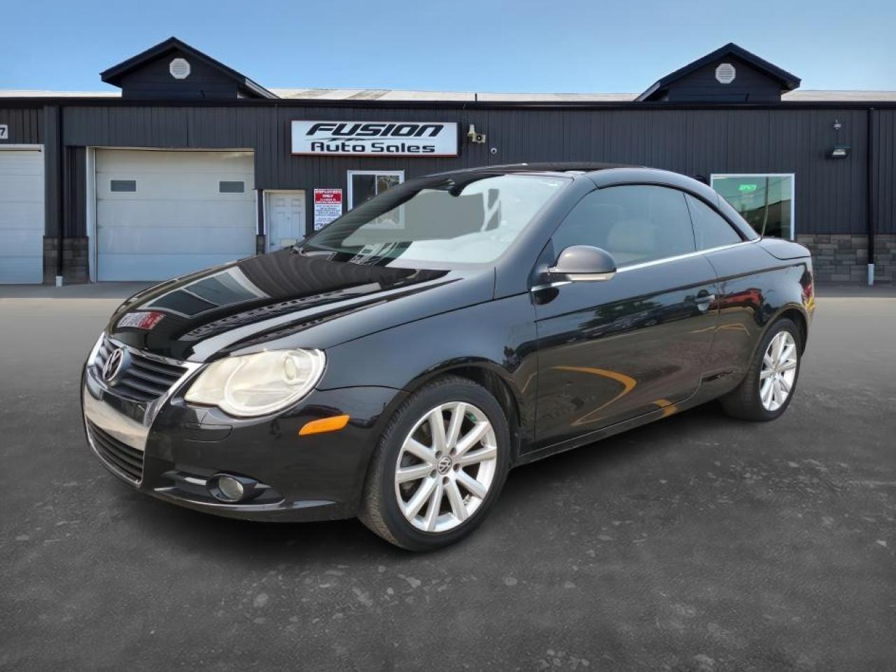 Used 2008 Volkswagen Eos HARD TOP CONVERTIBLE-LEATHER-SUNROOF for sale in Tilbury, ON