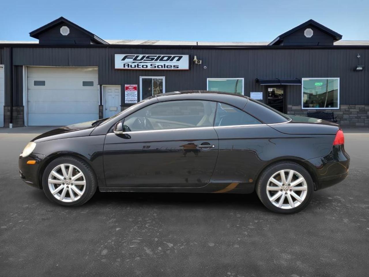 2008 Volkswagen Eos HARD TOP CONVERTIBLE-LEATHER-SUNROOF Photo2