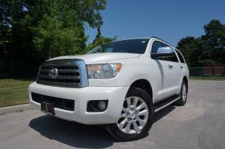 Used 2012 Toyota Sequoia PLATINUM /NO ACCIDENTS /DEALER SERVICED / STUNNING for sale in Etobicoke, ON