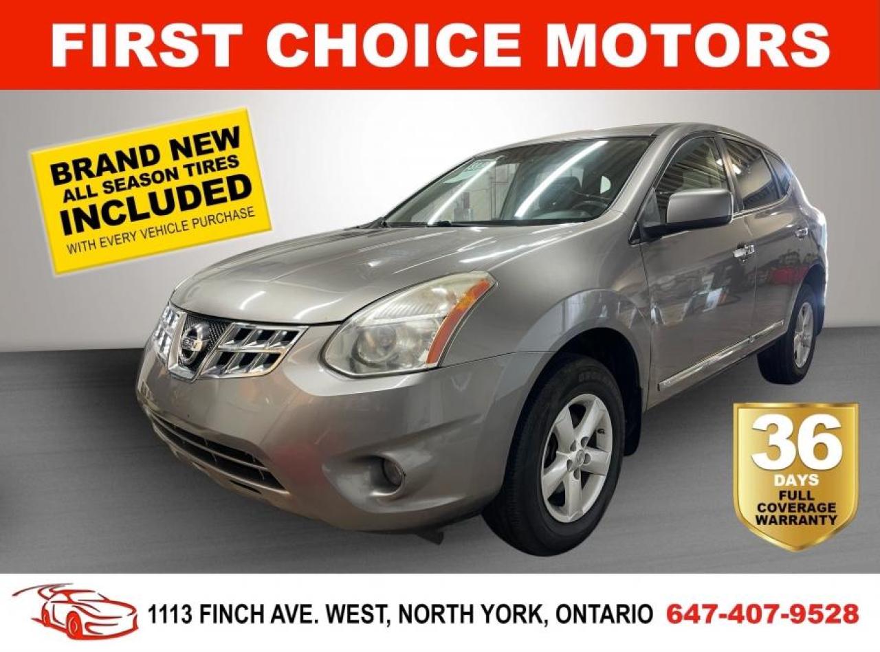 Used 2013 Nissan Rogue S ~AUTOMATIC, FULLY CERTIFIED WITH WARRANTY!!!~ for sale in North York, ON